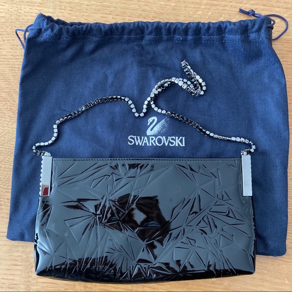 Swarovski Handbags - Swarovski evening rhinestone bag